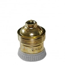 Ντουί Ε27 Μεταλλικό με Δαχτυλίδι Πορσελάνης M10 16-410